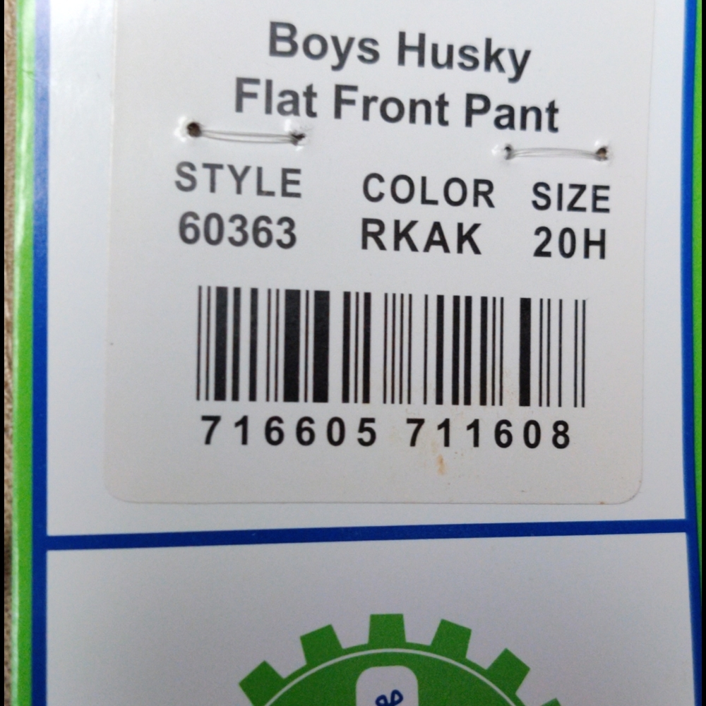 Boys 20 h pants